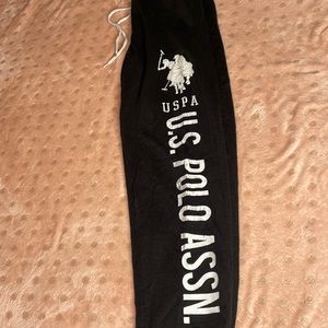 U.S. POLO ASSN Black sweatpants